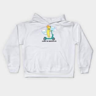 Living the Scooter life Kids Hoodie